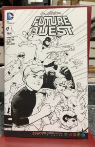 Future Quest #1 Shaner Black and White Cover (2016)