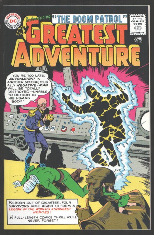 My Greatest Adventure Facsimile Edition #80 1963-DC-Introducing The Doom Patr...