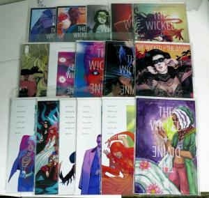 THE WICKED + THE DIVINE COLLECTION 2!16 books,Variant covers!1831!VF-NM