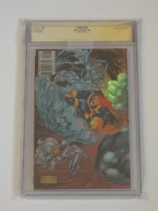 X-Men #50, CGC SS 9.8; Foil speckle, wrap-around cover!! Stan Lee signed!!