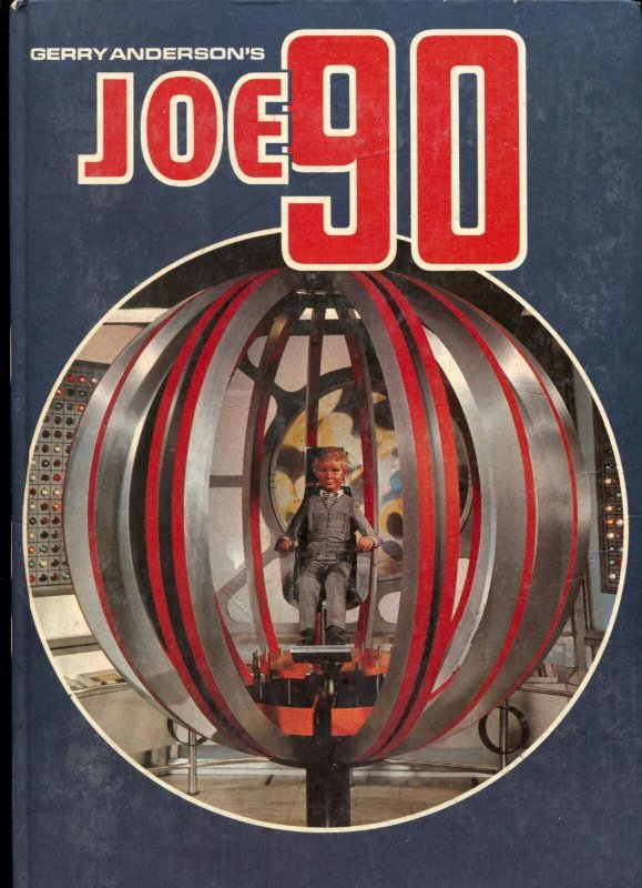 Gerry Anderson's JOE 90 Hardcover 1968- Comic stories FN