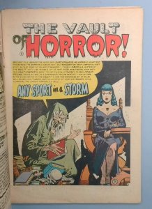 Vault of Horror #38 Johnny Craig Cover PreCode Horror E.C. Comics 1954