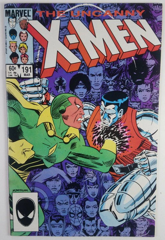 The Uncanny X-Men #191 - Nimrod (Key First Appearance) - VG - Marvel '85