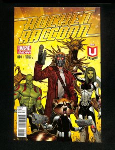 Rocket Raccoon (2014) #1 Sara Pichelli Unlimited Variant