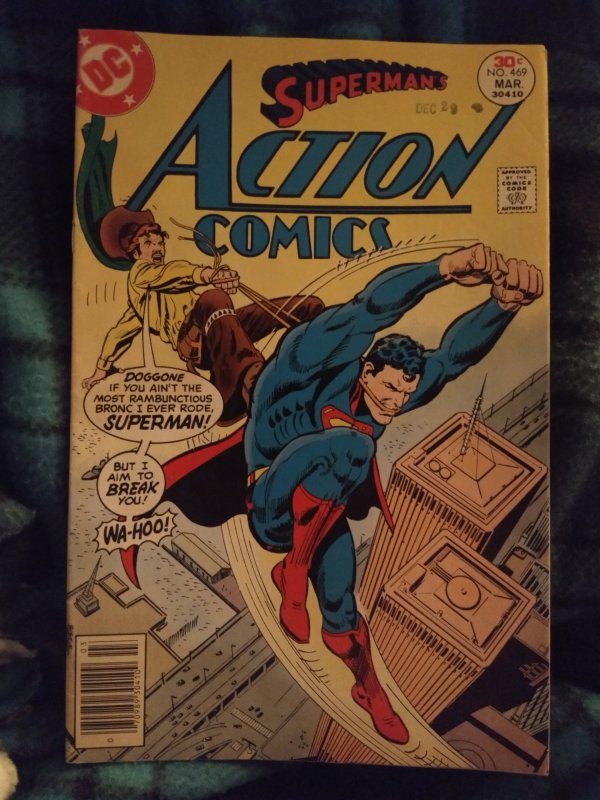 Action Comics Superman #469 in NM condition