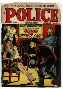 Police Comics #109 1951-Reed Crandall- Insane bondage menace art