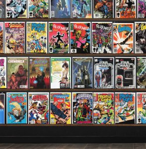 Huge Lot 150+ Comics with Alpha Flight, Fantastic Four, Fallen Angels & More!