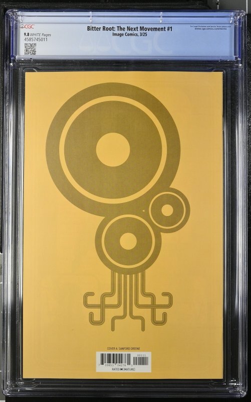 BITTER ROOT THE NEXT MOVEMENT #1 IMAGE COMICS SANFORD GREENE MAIN CGC 9.8 NM