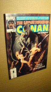 SAVAGE SWORD OF CONAN 203 *NM- 9.2* R.E. HOWARD VS MAGAICIAN CITY