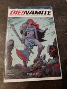 Die!Namite #2  Shalvey  Variant Dynamite Comic Book NM 1st Print