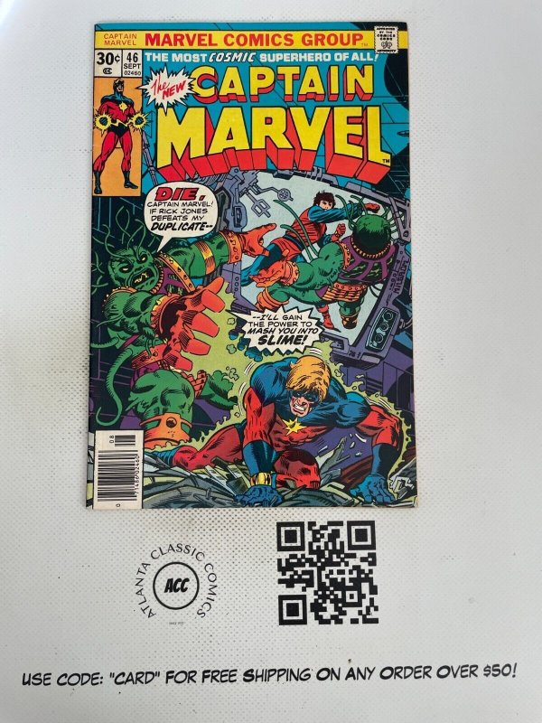 Captain Marvel # 46 VF/NM Comic Book Avengers Hulk Thor Iron Man X-Men 12 J214