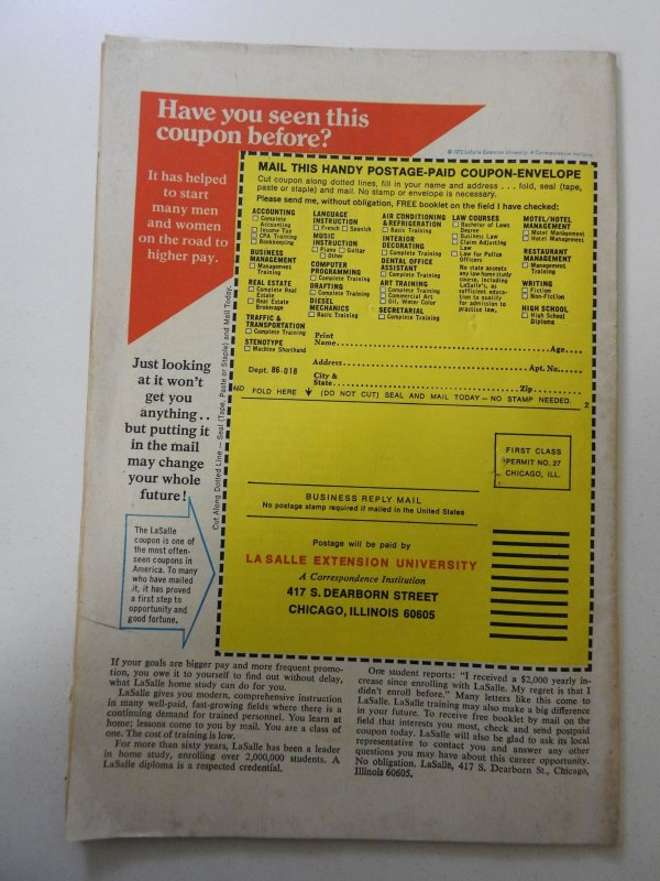 Adventure into Fear #13 (1973) VG Condition