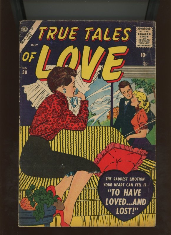 (1957) True Tales of Love #30: SILVER AGE ROMANCE! COMBINED SHIPPING! (5.0/5.5)