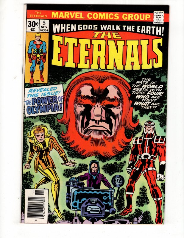 The Eternals #5 (1976) 1st Appearance Of Makkari, Domo, Thena & Zuras / ID#694