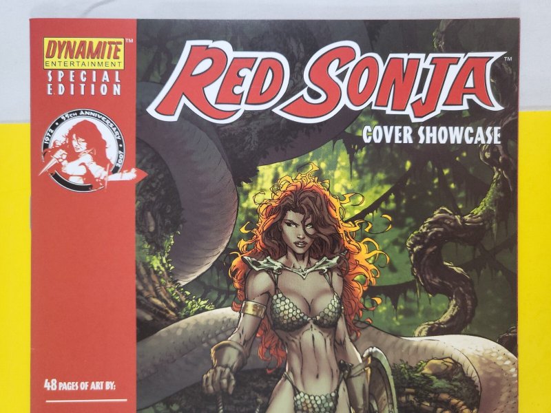 Red Sonja 35th Anniversary Cover Showcase 2007 Dynamite Special Edition