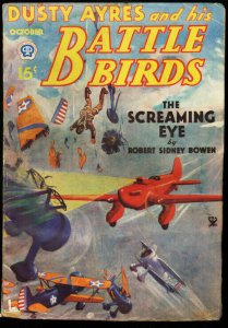 DUSTY AYRES AND HIS BATTLE BIRDS 1934 OCT BI-PLANE S. F G/VG