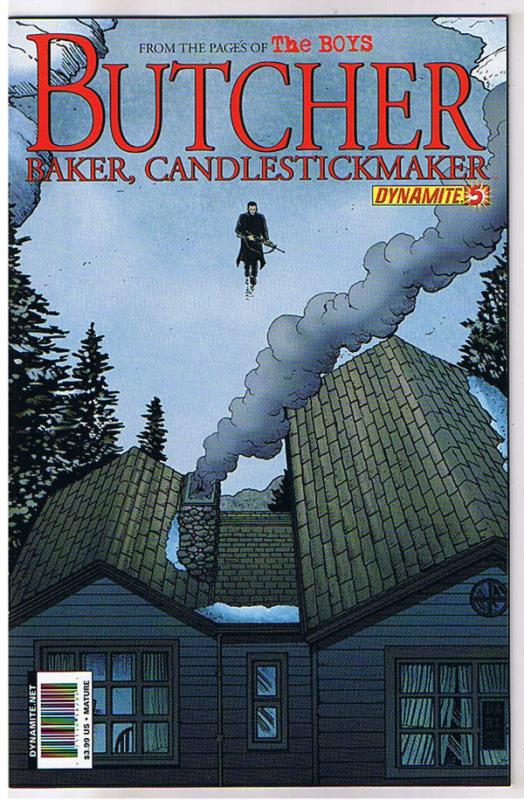 BUTCHER #5, The Boys, NM, Garth Ennis, Darick Robertson, 2011, Baker,Candlestick