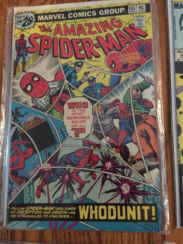 Fun Spiderman Comic Lot! Appearances By Cyclone, Molten Man, Scorpion.