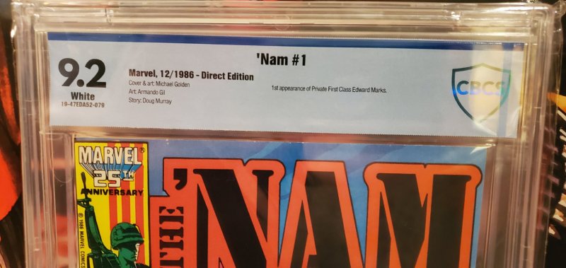 The 'Nam #1 - CBCS 9.2 - STory of the 23rd Infantry