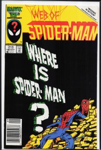 Web of Spider-Man #18 (1986) Spider-Man [Key Issue]