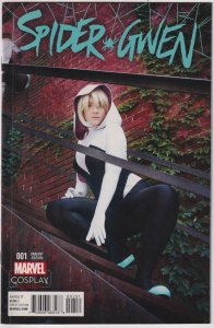 Spider-Gwen #1 Cosplay Cover (2015) Spider-Woman