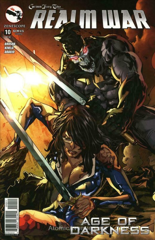 Grimm Fairy Tales Presents Realm War Age of Darkness #10A VF/NM; Zenescope | sav 