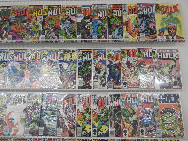 Huge Lot of 100+ Comics W/ All Incredible Hulk!!! Avg. VF- Condition!