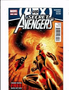 Lot of 5 Secret Avengers Marvel Comic Books #21.1 22 24 26 28 MS18