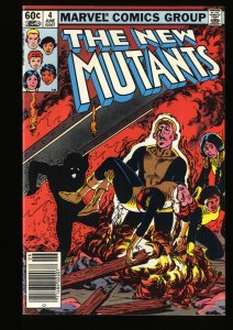 New Mutants #4 VF- 7.5