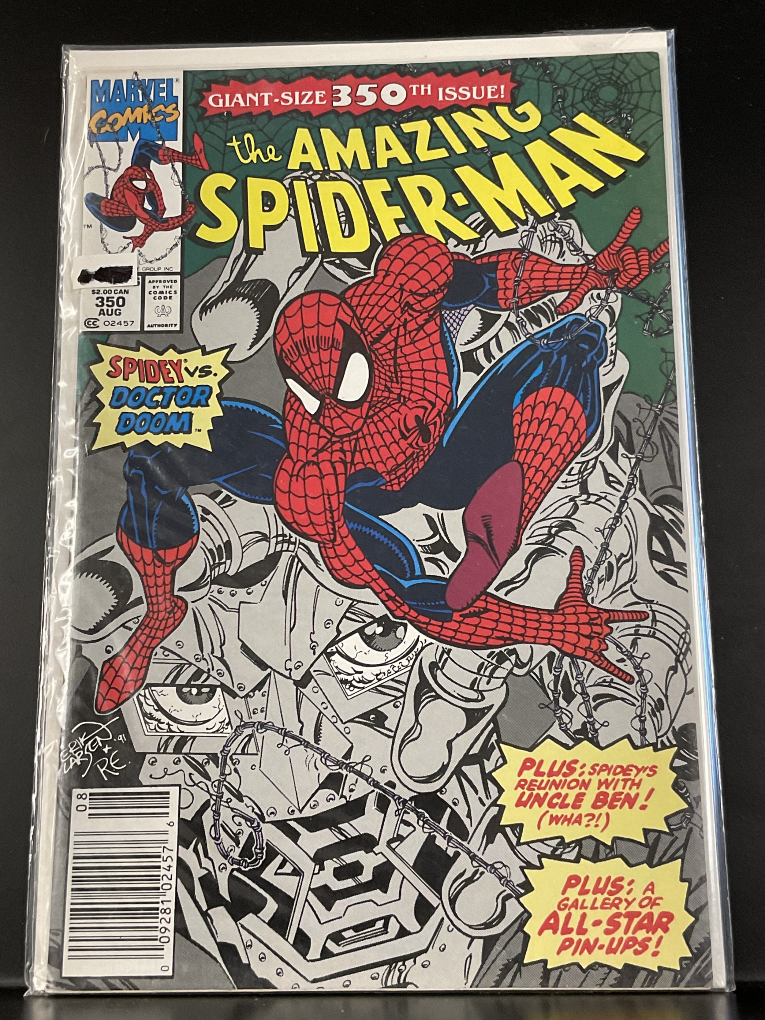 The Amazing Spider-Man #350 (1991) | Comic Books - Copper Age, Marvel ...