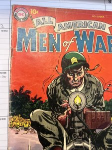 ALL AMERICAN MEN OF WAR #62 HTF WAR!