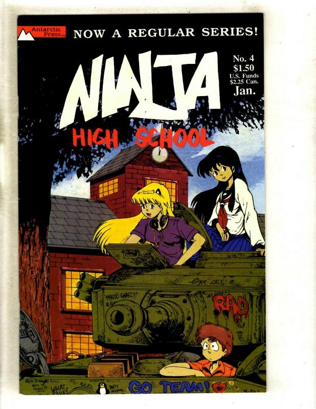 10 Ninja High School Comics 1 2 3 3.5 4 5 6 Ninja High School Mini + Feeple JF8