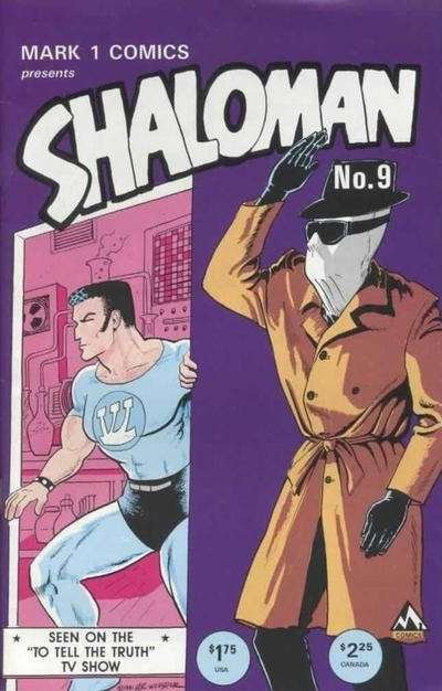 Shaloman #9 FN ; Mark 1 | Jewish Super Hero