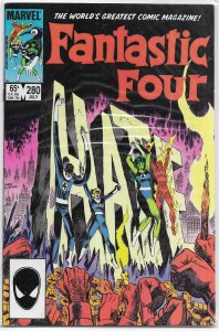 Fantastic Four   vol. 1   #280 VG Byrne, Malice, She-Hulk
