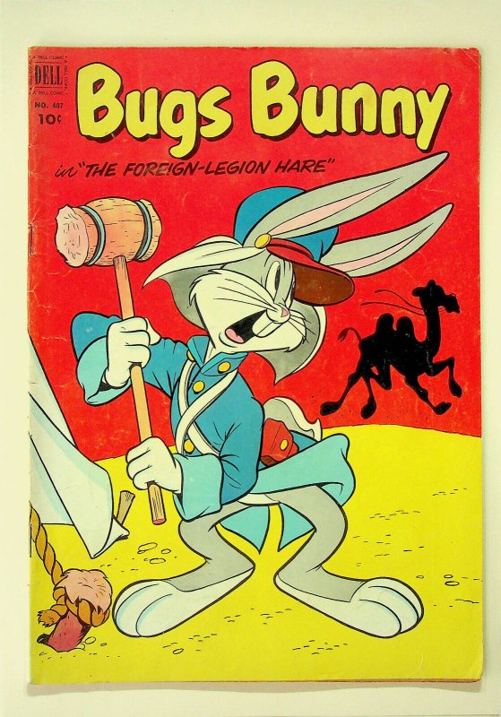 Four Color #407 - Bugs Bunny (Jun-Jul 1952, Dell) - Good-