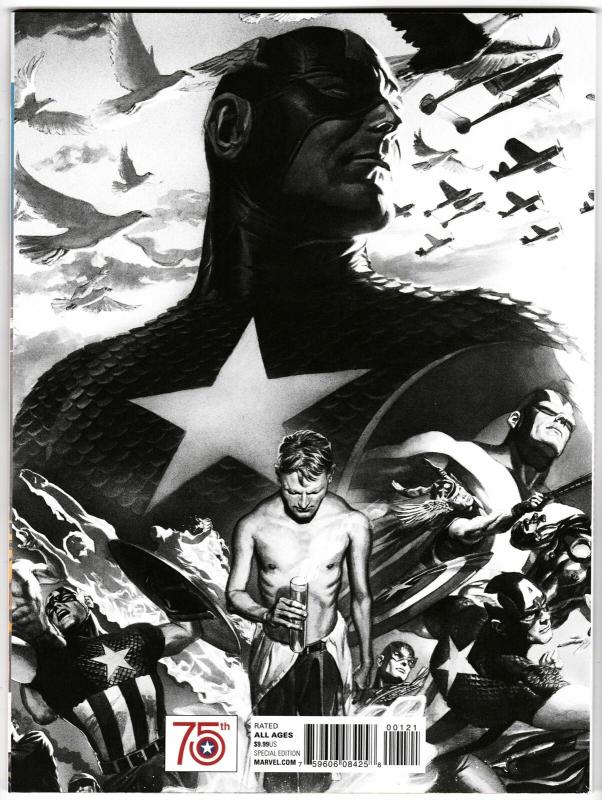 Captain America 75th Anniversary Magazine Alex Ross Variant (Marvel, 2016) NM