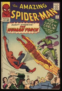 Amazing Spider-Man #17 FN- 5.5 2nd Appearance Green Goblin Steve Ditko Art!