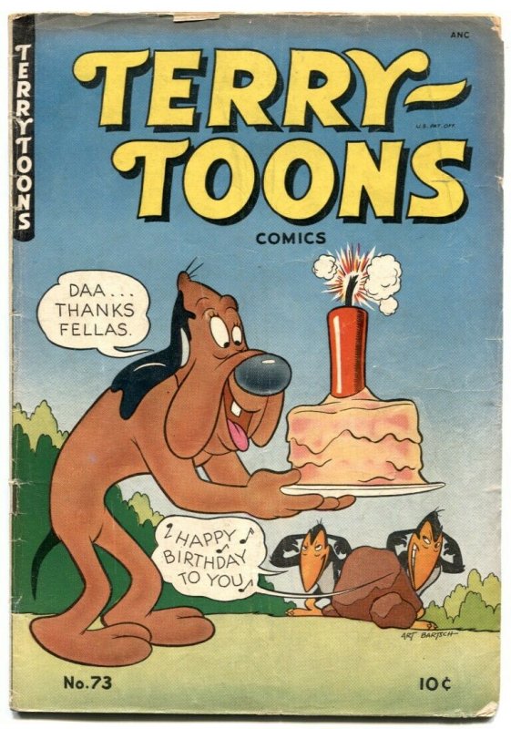 Terry-Toons #73 1949- Mighty Mouse- Heckle & Jeckle VG-