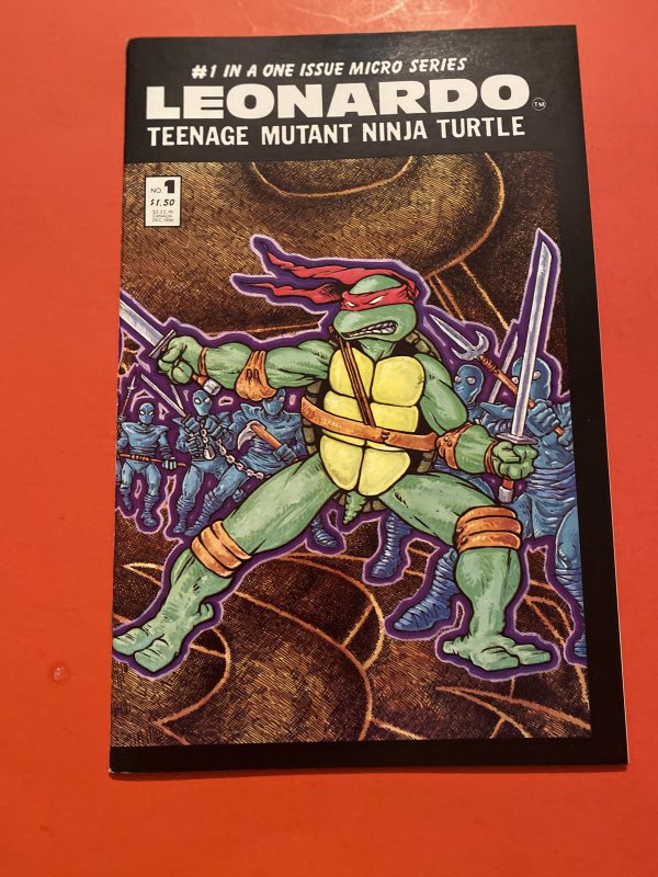 Leonardo #1 (1986) 1st print tmnt