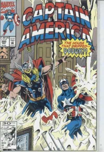 Captain America (1968 series) #395, NM (Stock photo)