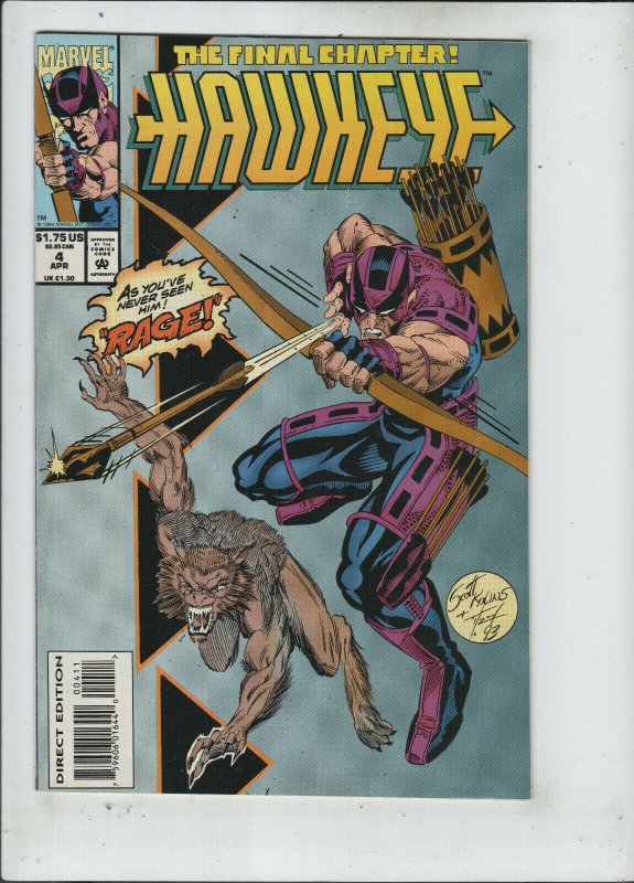 Hawkeye #1-4 Set (1994) 759606016440