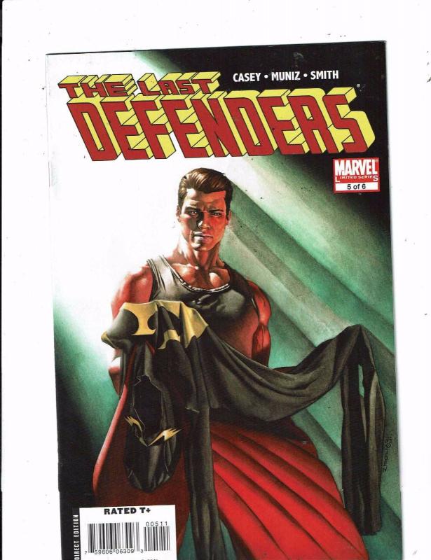 Lot of 3 The Last Defenders Marvel Comic Books #3 4 5 Nighthawk  MS11