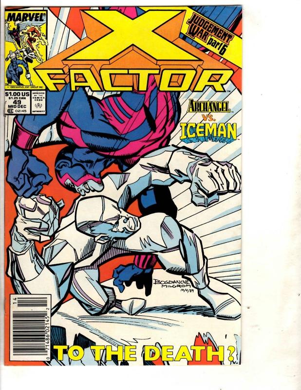 10 X-Factor Marvel Comics #30 33 42 43 44 45 47 48 49 54 WS5 