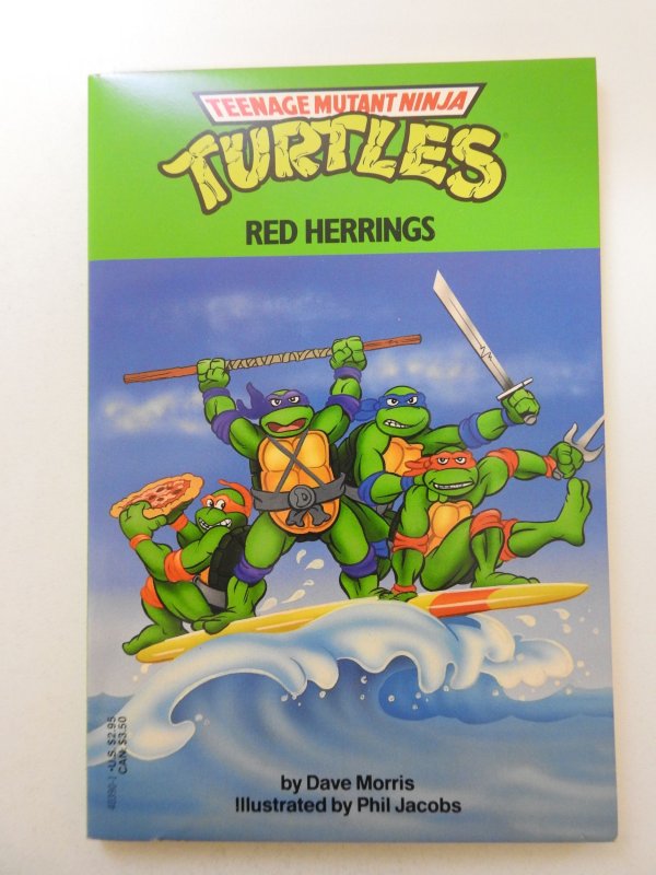 Teenage Mutant Ninja Turtles Pocketbook Red Herrings Signed Eastman/Laird NM-!