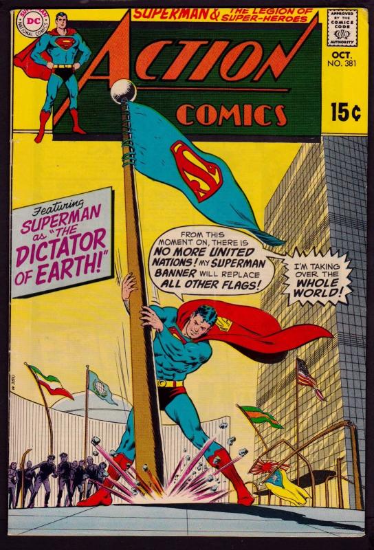 Action Comics #381 (Oct 1969, DC) FN+