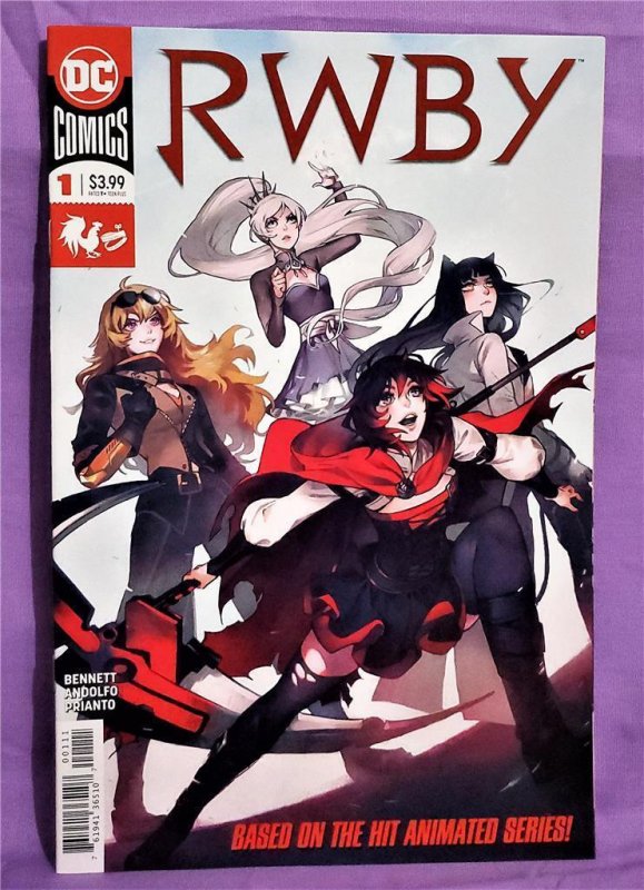 RWBY #1 Mirka Andolfo Sarah Stone Cover 1st Comics Appearance (DC, 2019) 761941365107