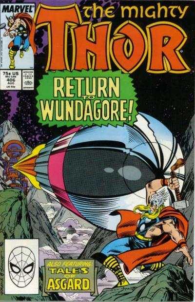 Thor (1966 series) #406, VF+ (Stock photo)