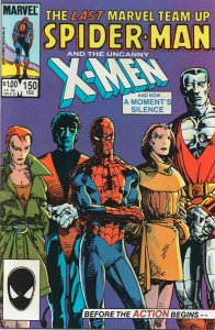Marvel Team-Up #150 - Last Issue Spider-Man & X-Men - 1985 (High Grade)
