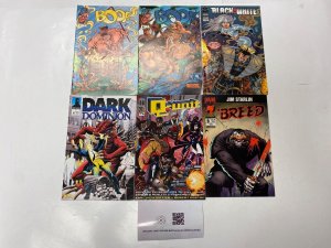 6 IMAGE comic books Boof #2 6 Black White Dark Dominion Q-Unit Breed 30 KM37