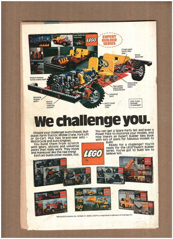 Man-Thing #8 Marvel Comics 1980 Chris Claremont Bottom Cover Detached